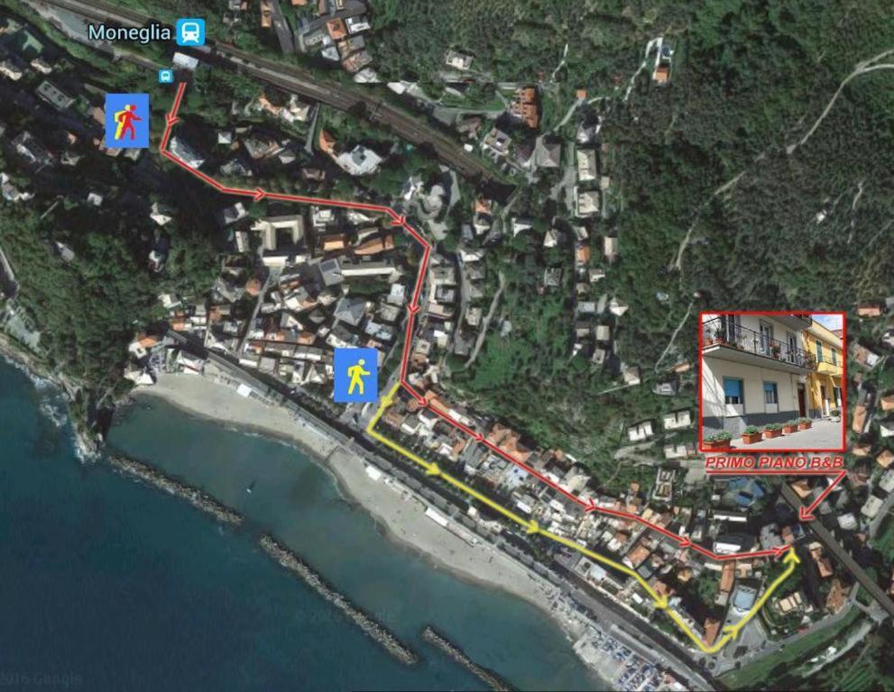 Primo Piano Bed & Breakfast Moneglia Exterior foto